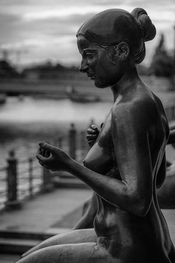 Girl at the Spree Promenade, Berlin #4 Photograph by Pablo Lopez