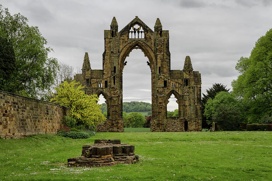 Gisborough Priory Yorkshire Photograph by Shirley Mitchell | Fine Art ...