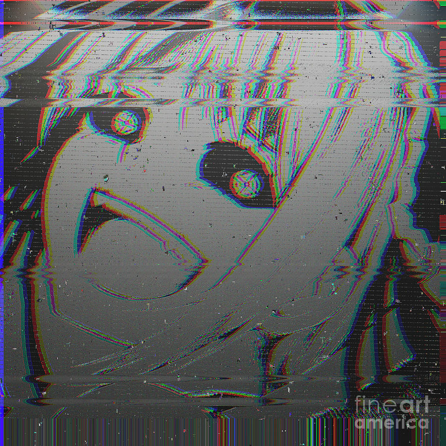 Glitch Sad Anime Boy Pfp T Shirt Cheap | Made Printed