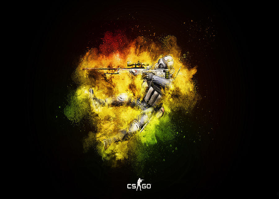 Global Offensive Counter-Strike Digital Art by Uber Colektiv Art - Fine ...