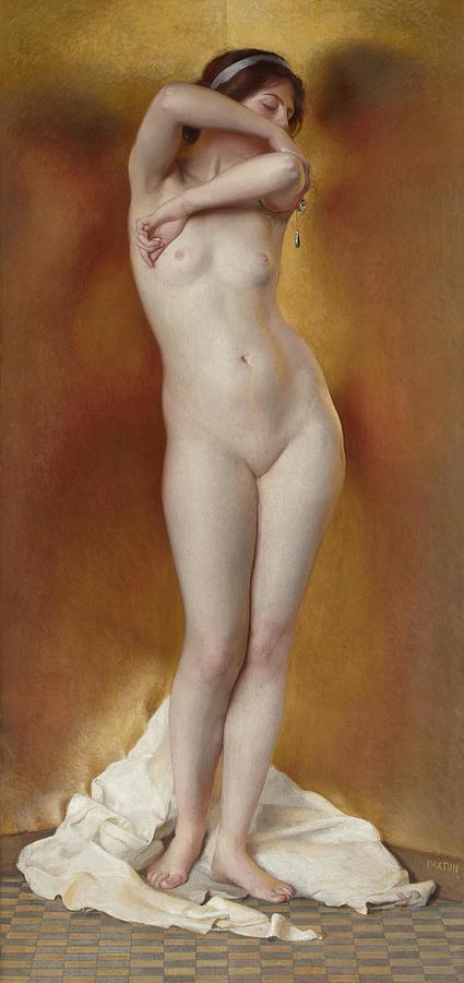 Glow of Gold  Gleam of Pearl #3 Painting by William McGregor Paxton