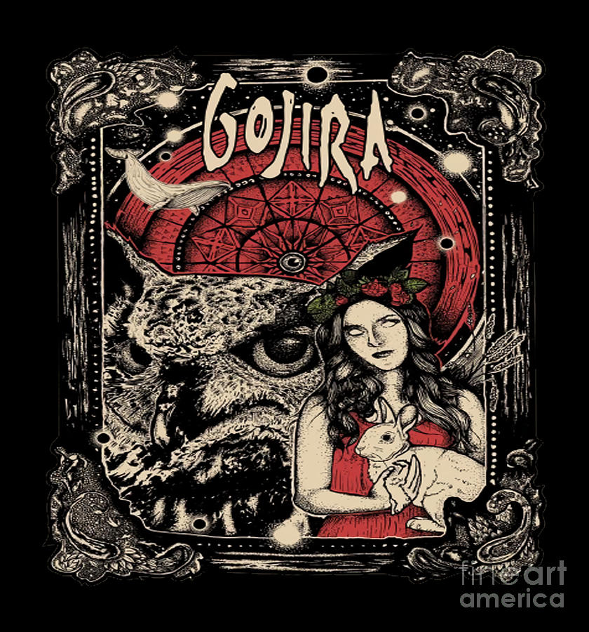 Gojira Band Digital Art by Gyuri Namjoon - Fine Art America