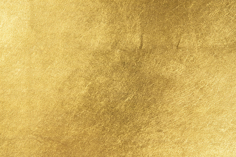 Gold leaf texture background #4 Photograph by Katsumi Murouchi