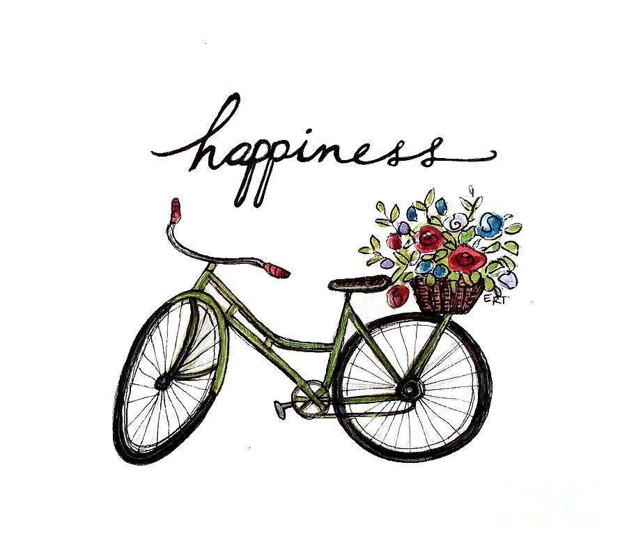 Happiness #4 Painting by Elizabeth Robinette Tyndall