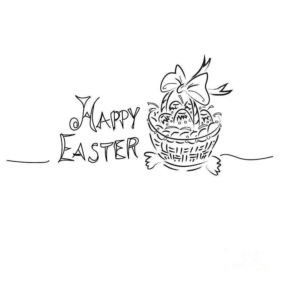 Happy Easter #4 Digital Art by Remy Francis