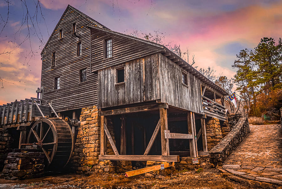 Historic Yates Mill Photograph