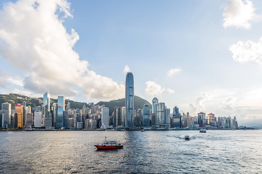 Hong Kong skyline #4 Photograph by DuKai photographer