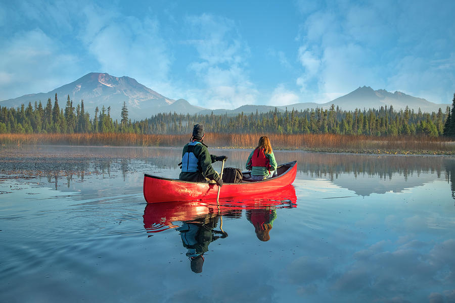 Hosmer Lake Photograph by Christian Heeb - Fine Art America