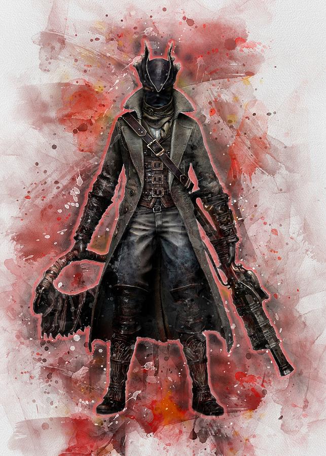 Hunter Bloodborne artwork by Big Mart.