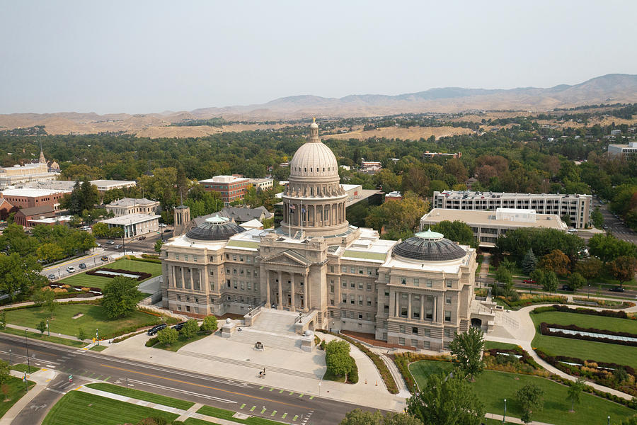 Idaho State Capitol Building In Boise Idaho Photograph By Eldon McGraw ...