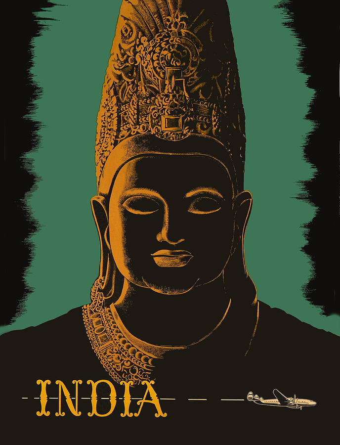 Buddha Digital Art - India #4 by Long Shot