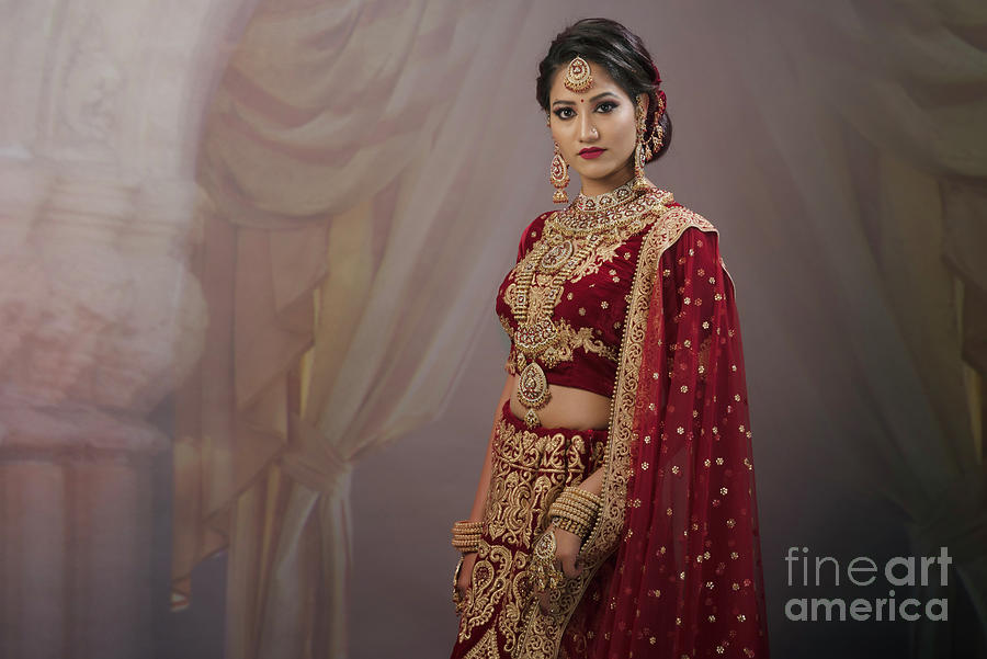 Indian Bride #4 Photograph by Kiran Joshi