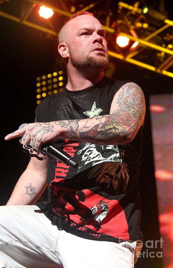 Ivan Moody - Five Finger Death Punch Photograph by Concert Photos ...