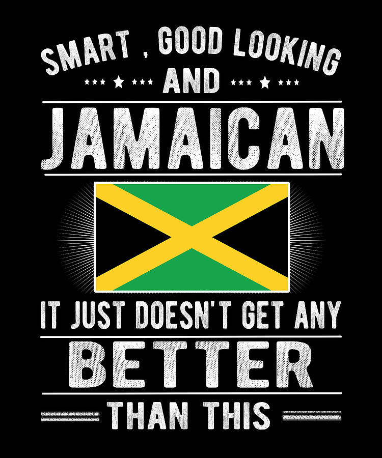 Jamaican Flag Jamaica Heritage Jamaican Roots Digital Art by Madeby ...