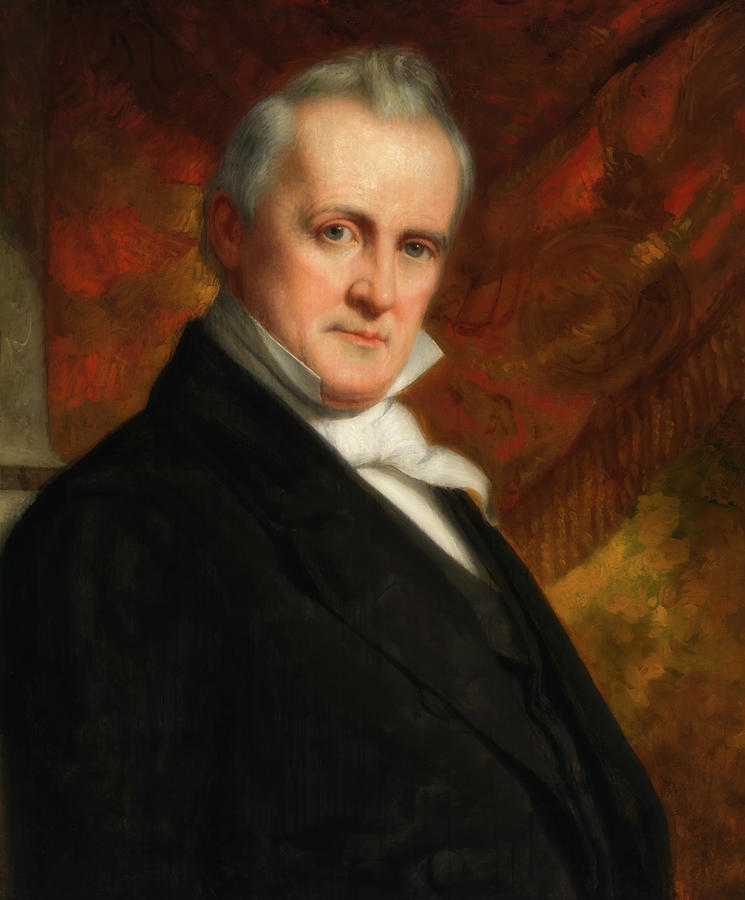 James Buchanan Painting by Mountain Dreams