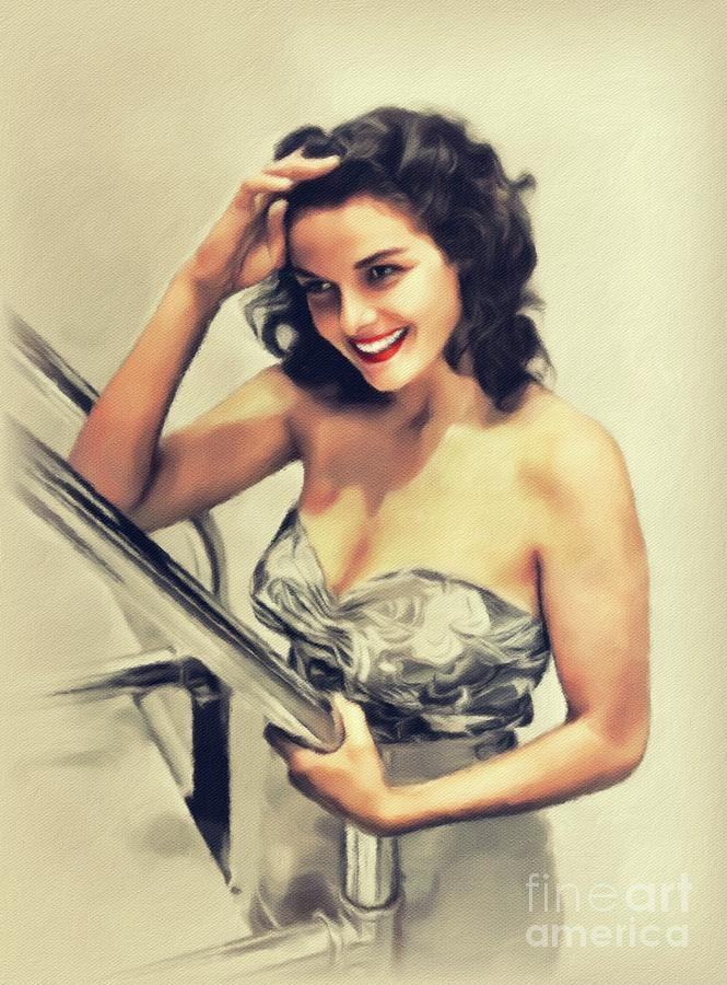 Jane Russell, Hollywood Icon #4 Painting by Esoterica Art Agency