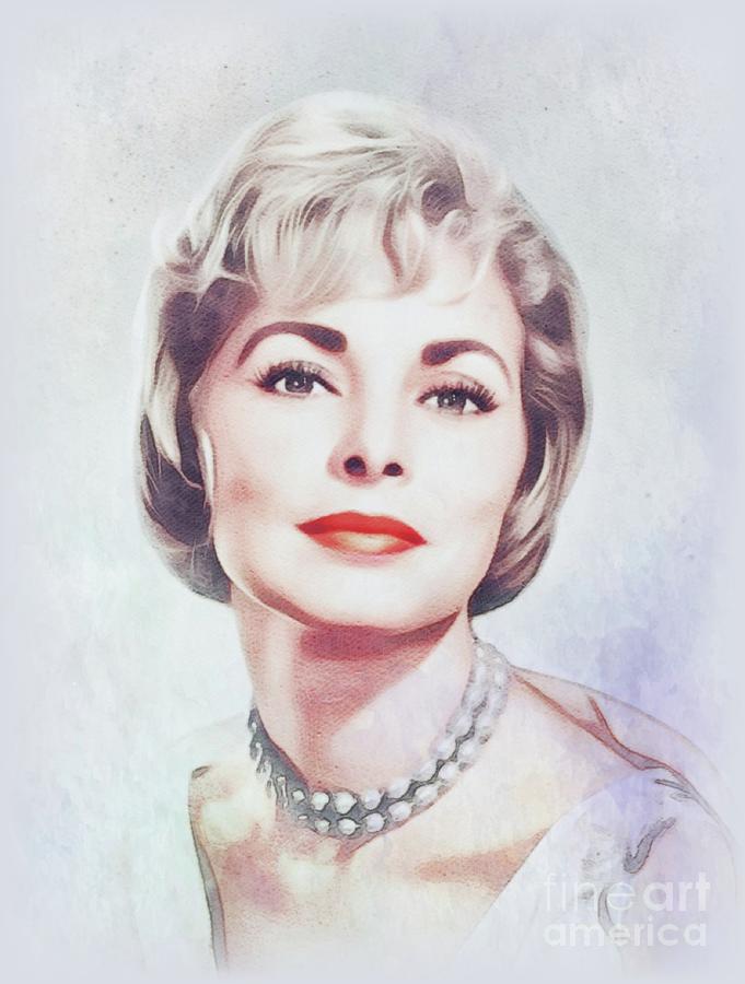 Janet Leigh, Movie Legend #4 Painting by Esoterica Art Agency