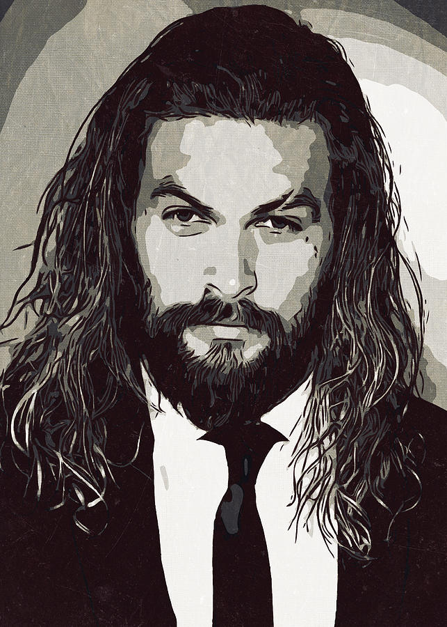 Jason Momoa Artwork Painting by New Art