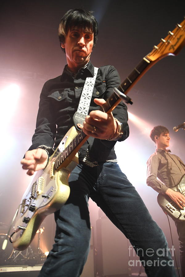 Johnny Marr Photograph by Concert Photos - Fine Art America