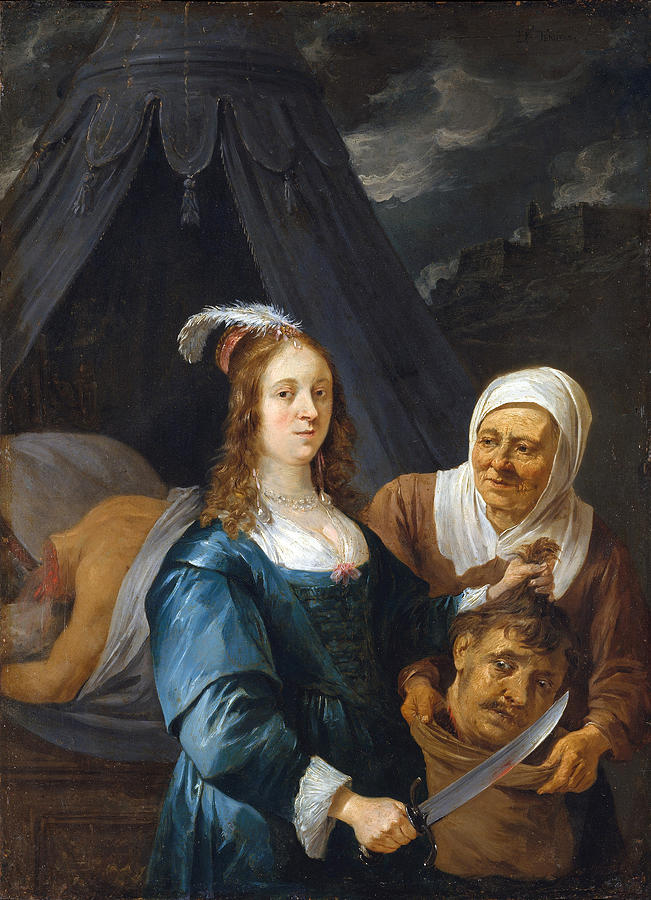 Judith with the Head of Holofernes #7 Painting by David Teniers the Younger