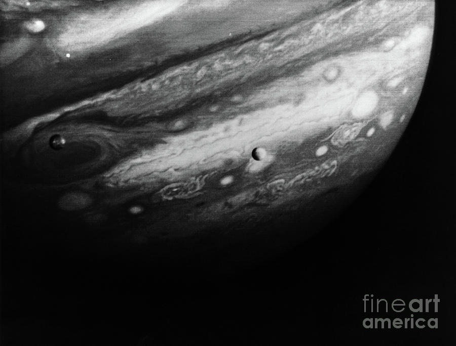 Jupiter And Moons, 1979 #4 Photograph by Granger