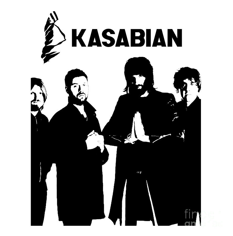 Kasabian Digital Art by Mika Febri | Fine Art America