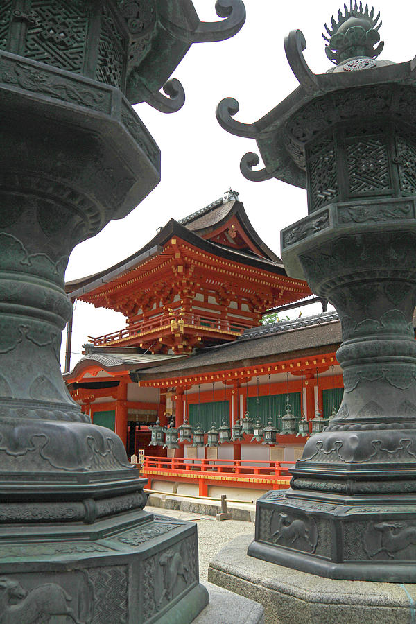 Kasuga Taisha Shrine - Nara, Japan Photograph by Richard Krebs