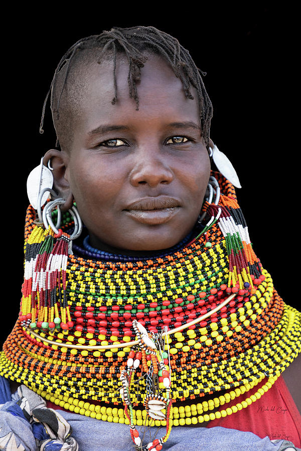 Kenia Portraits #4 Photograph by Mache Del Campo