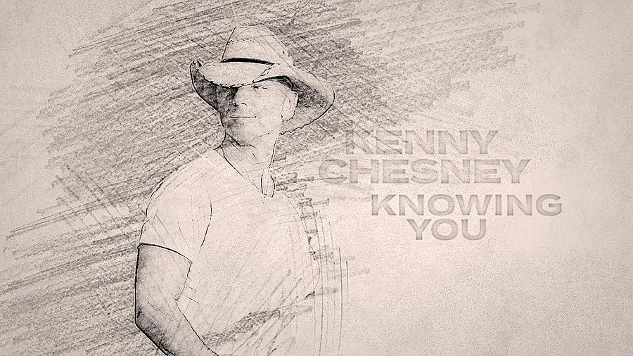 Kenny Chesney 1 Digital Art by Joseph On