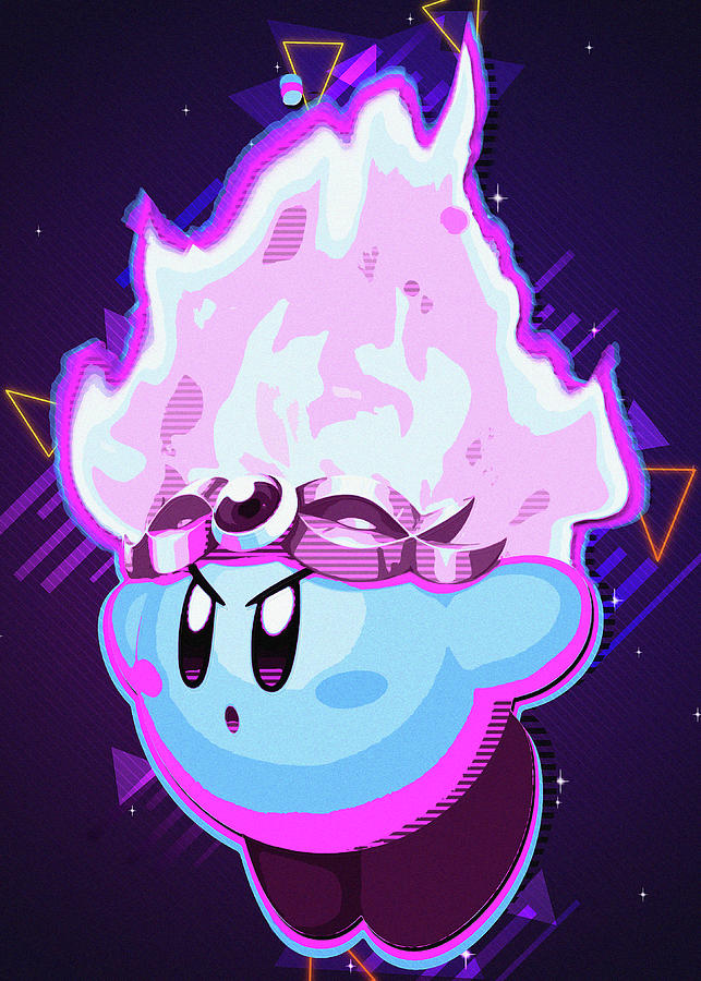 Kirby Digital Art By Yoyo Di