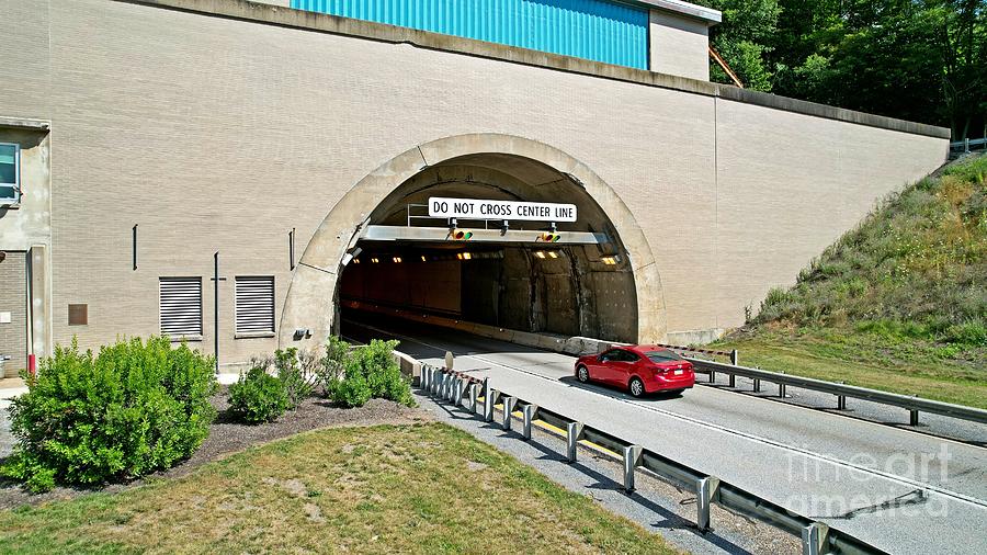 Kittatinny Mountain Tunnel Photograph by Ben Schumin - Fine Art America Kittatinny Mountain Tunnel by Ben Schumin