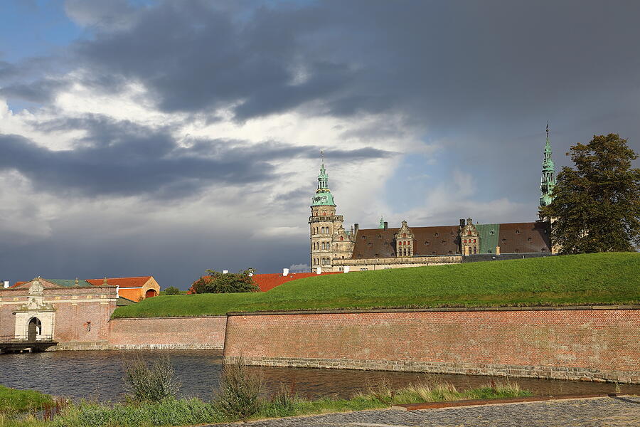 Kronborg Castle - UNESCO Worlds Heritage Site in Elsinore, Denmark #4 Photograph by Pejft
