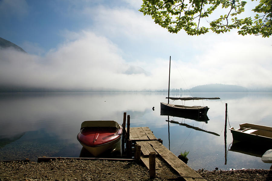 Lake Bohinj , Triglav National Park , Slovenia #4 Photograph by Ian Middleton