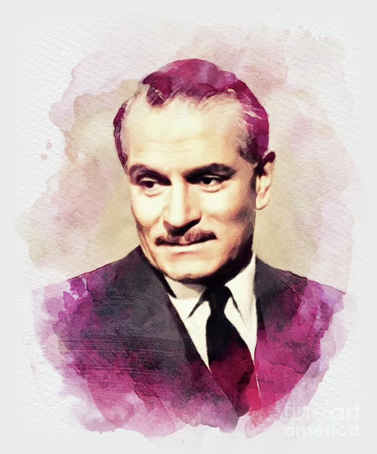 Laurence Olivier, Movie Legend Painting by Esoterica Art Agency - Fine ...