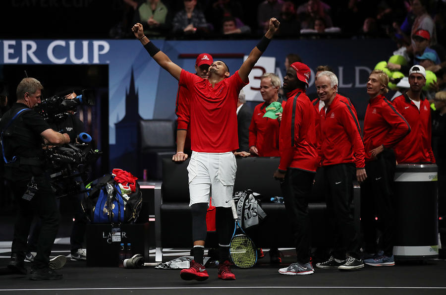 Laver Cup - Day Two #4 Photograph by Julian Finney