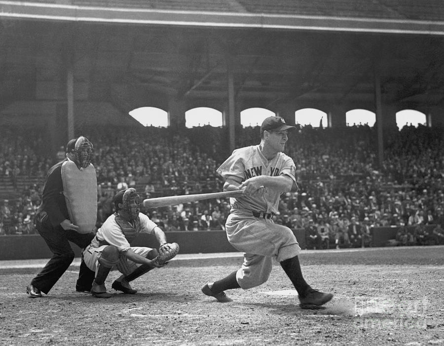 Lou Gehrig #4 Photograph by National Baseball Hall Of Fame Library