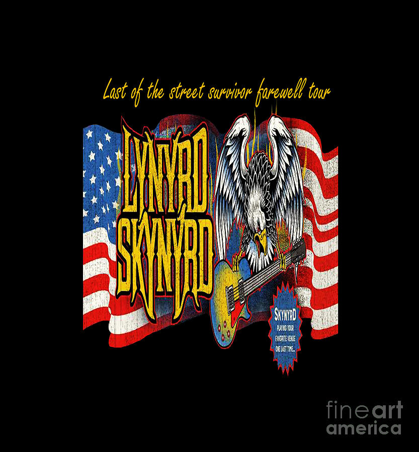 Lynyrd Skynyrd is an American rock band Digital Art by Koral Edmenson ...