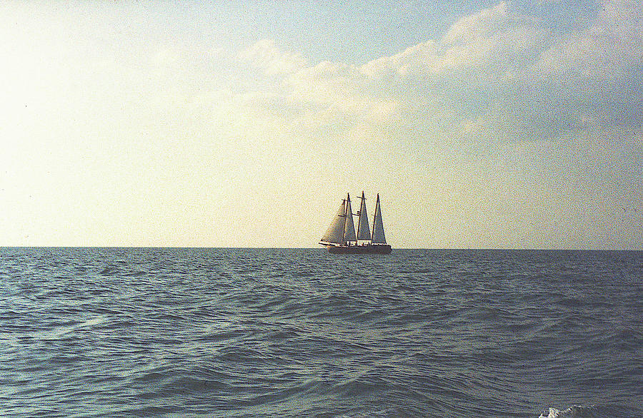 3 Masted Sailing Ship Photograph by Murray Dowding