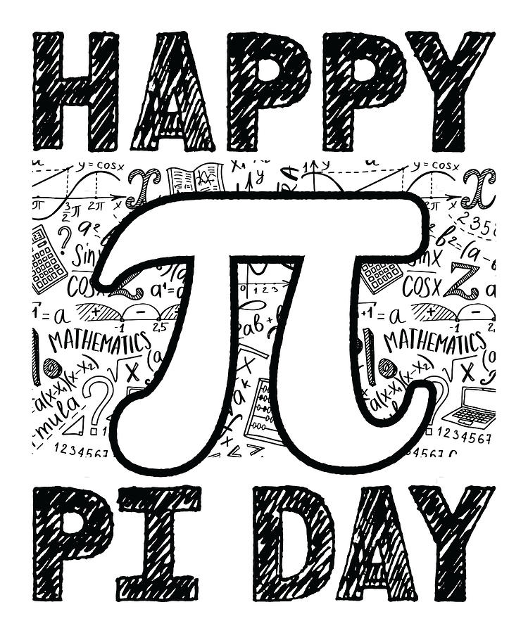 Mathematician PI Symbol Math PI Day Digital Art by Toms Tee Store ...