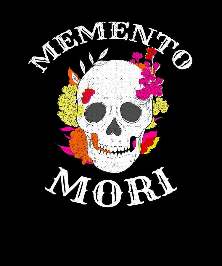 Memento Mori Skull Art Stoicism Stoic Digital Art by Madeby JSRG Art