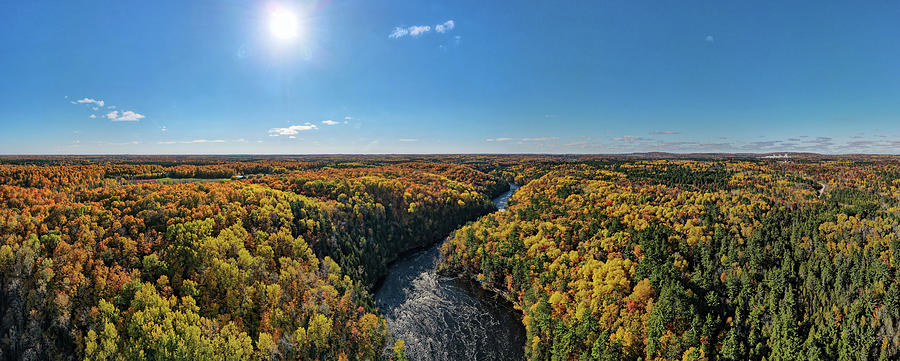 Menominee River PANO #4 Photograph by Brook Burling