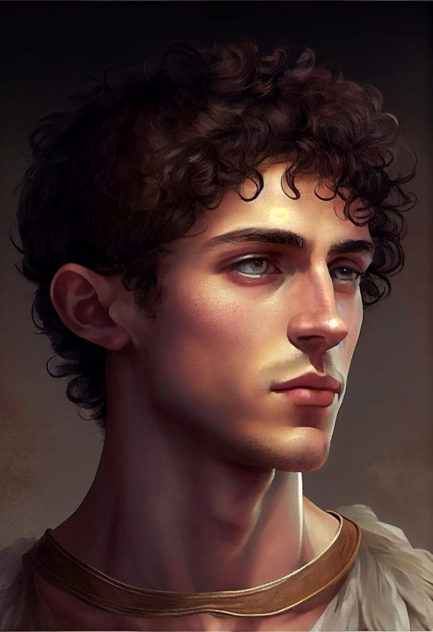 Mercurius an insanely hansome young roman man by Asar Studios Digital ...