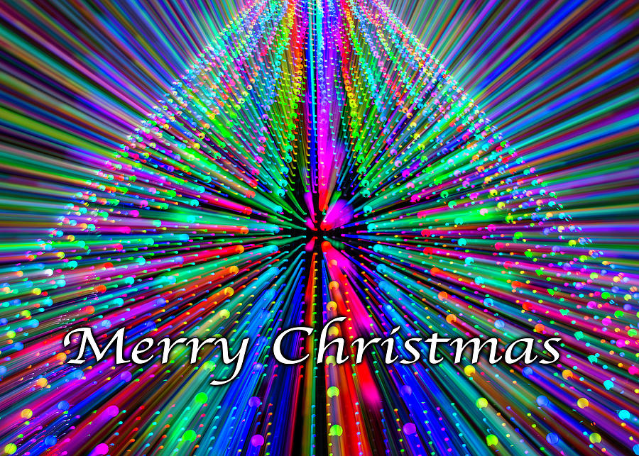 Merry Christmas - Greeting Card #4 Photograph by David Simchock