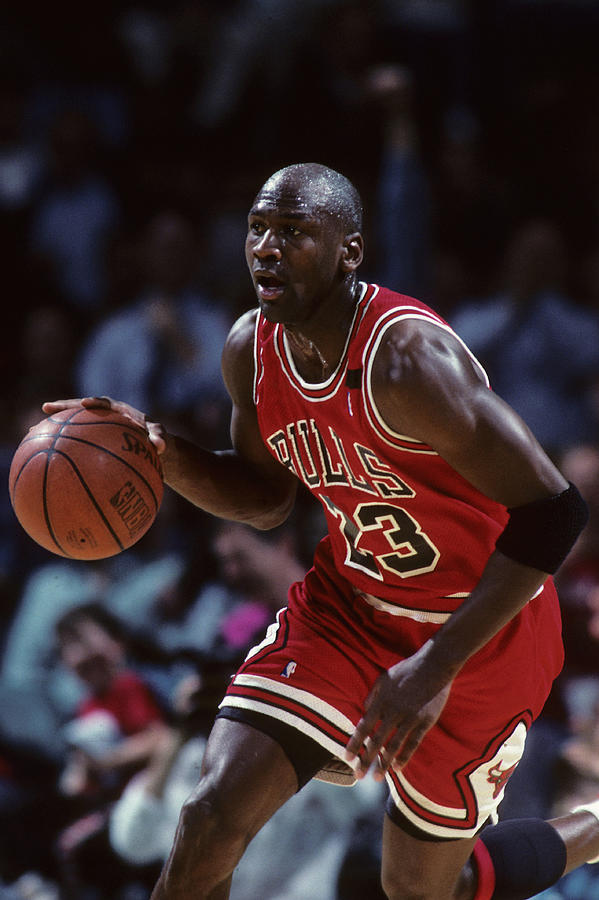 Michael Jordan Chicago Bulls #4 Photograph by Jan Blaustein - Pixels