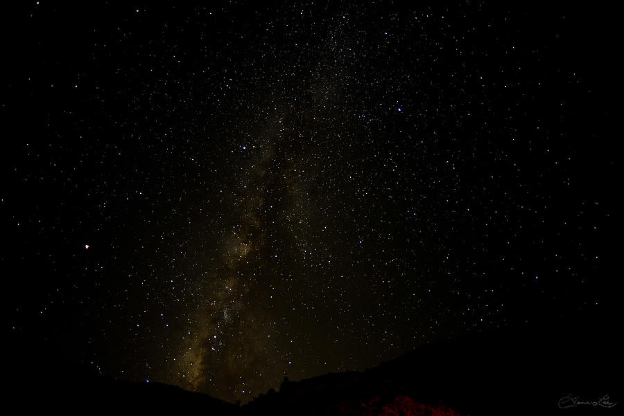 Milky Way #4 Photograph by Geno Lee