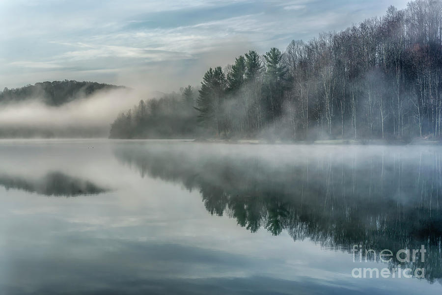 Misty Morning on the Lake #4 Photograph by Thomas R Fletcher