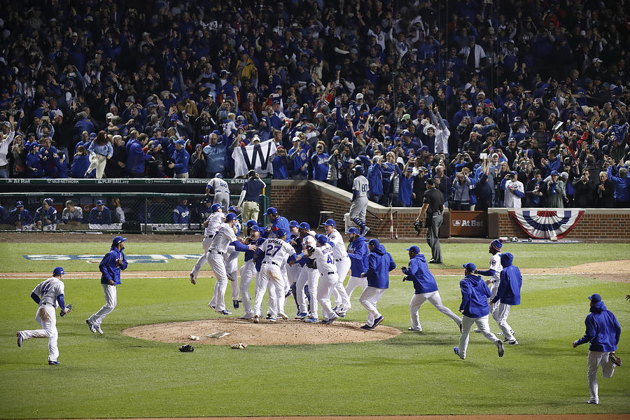 MLB: OCT 22 NLCS Game 6 - Dodgers at Cubs #4 Photograph by Icon Sportswire