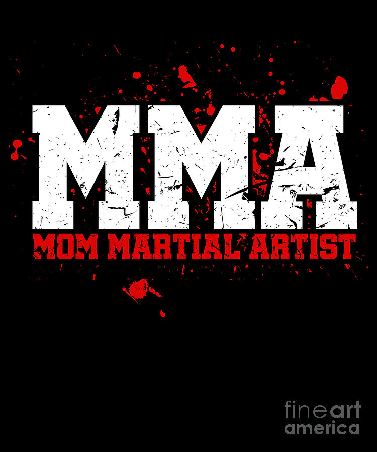 MMA Asian martial arts martial arts Digital Art by Alessandra Roth ...