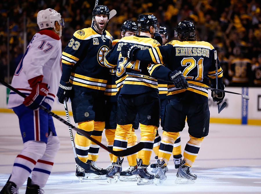Montreal Canadiens v Boston Bruins - Game Two #4 Photograph by Jared Wickerham