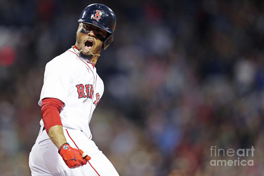 Mookie Betts #4 Photograph by Maddie Meyer